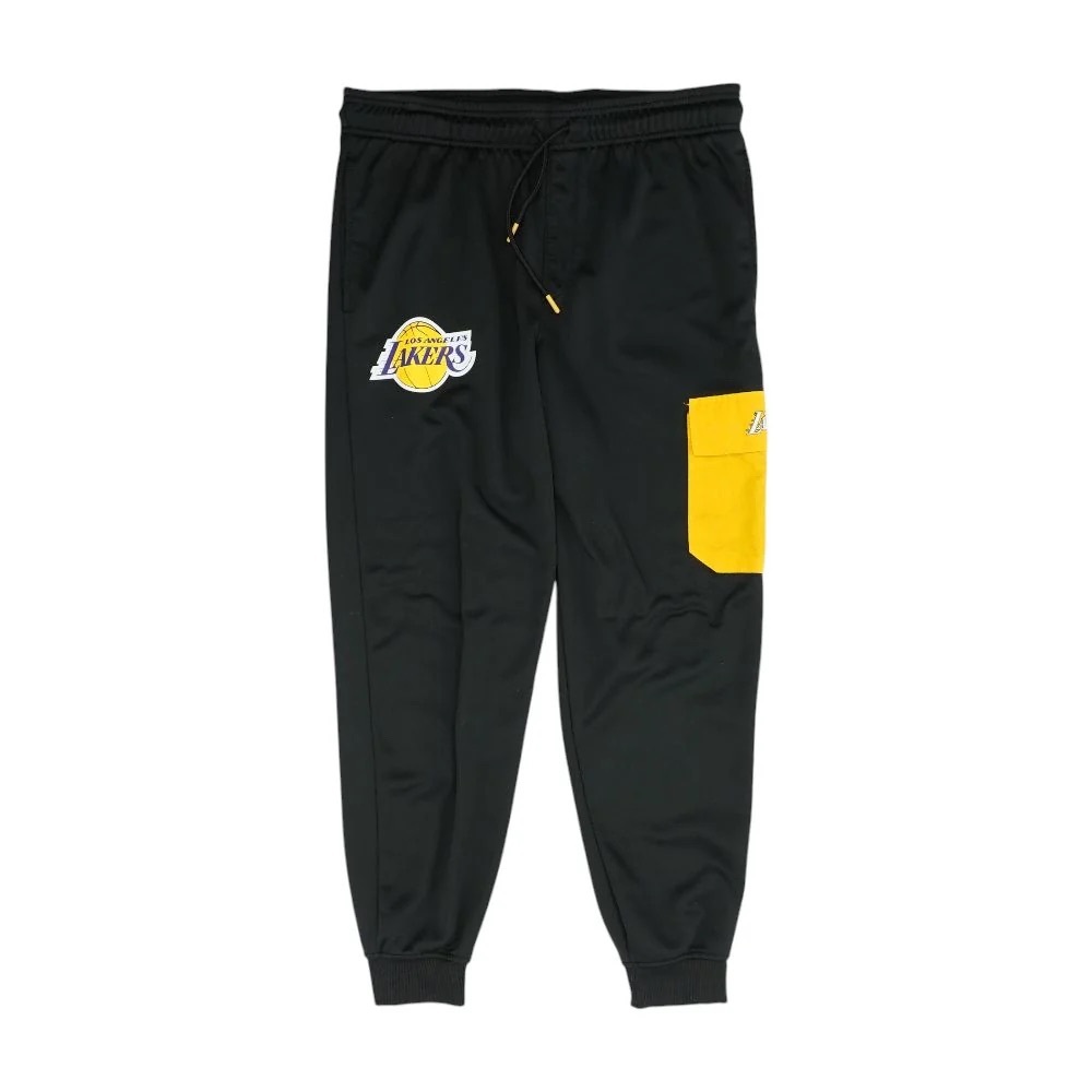 Los Angeles Lakers Men’s Sz L NBA Ultra Game Jogger Black Sweatpants‎ NWT